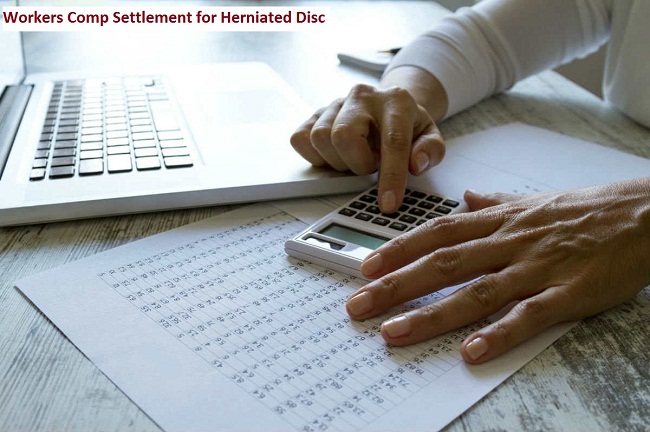 Workers Comp Settlement for Herniated Disc