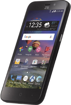 TracFone ZTE ZFive2 4G LTE Prepaid Smartphone - Safelink Compatible Phones