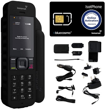 BlueCosmo Inmarsat IsatPhone 2.1 Phone Kit