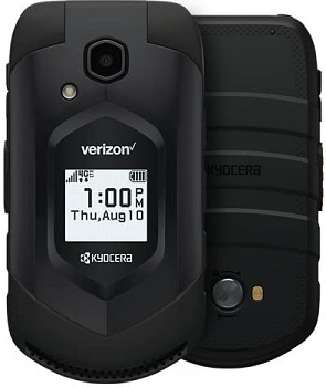 Kyocera Dura LTE E4610 Verizon Wireless Rugged Waterproof Flip Phone -Phones Without Internet