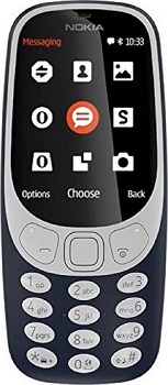 NOKIA 3310 DUAL SIM DARK BLUE, A00028115 - Phones Without Internet