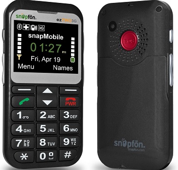Snapfon EzTWO Senior Unlocked GSM Cell Phone