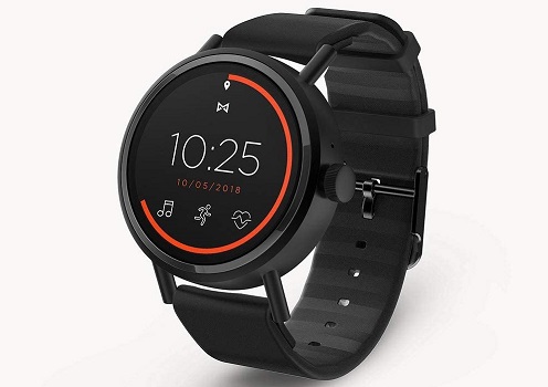 Misfit Vapor 2 Stainless Steel and Silicone Touchscreen Smartwatch