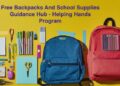 Free Backpacks And School Supplies